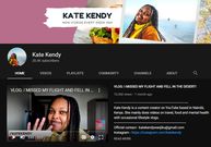 YouTuber, Kate Kendy
