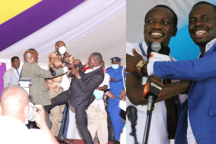MP Simba Arati and Sylvanus Osoro reconciles weeks after fighting