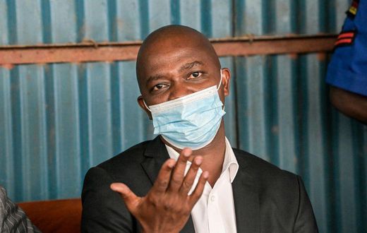 Suspended Football Kenya Federation boss Nick Mwendwa. The reasons for his Friday arrest were not immediately clear.