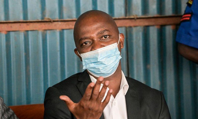 Suspended Football Kenya Federation boss Nick Mwendwa. The reasons for his Friday arrest were not immediately clear.