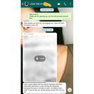 Screenshots of Lynn Ngugi's chat with Mercy Atis