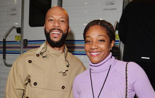 American rapper Common and Tiffany Haddish [CNN]