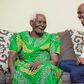 Larry Madowo with his grandmother Francesca