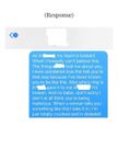 Screen shots shared by Michelle Ntalami showing her conversation with the women her ex had affairs with.