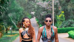 Eric Omondi and Miss P