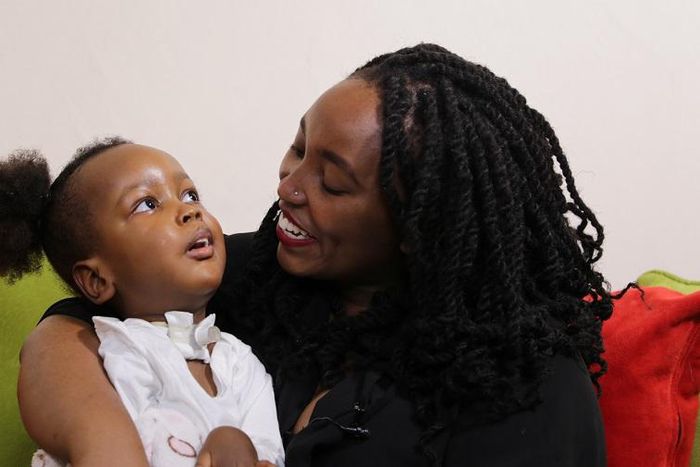 Ruth Wambui with her daughter Neillah Zuri who is living with Spinal Muscular Atrophy (SMA) Type 1