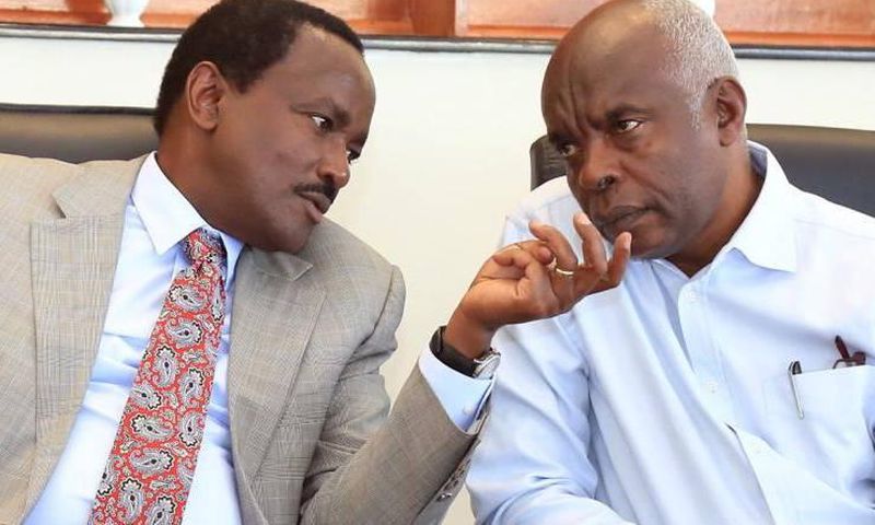 Kivutha Kibwana points finger at Kalonzo after his Chief of Staff’s arrested