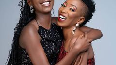 Wahu and daughter, Tumiso