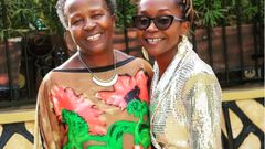 Anne Kansiime in mourning