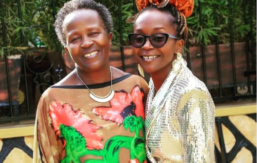 Anne Kansiime in mourning