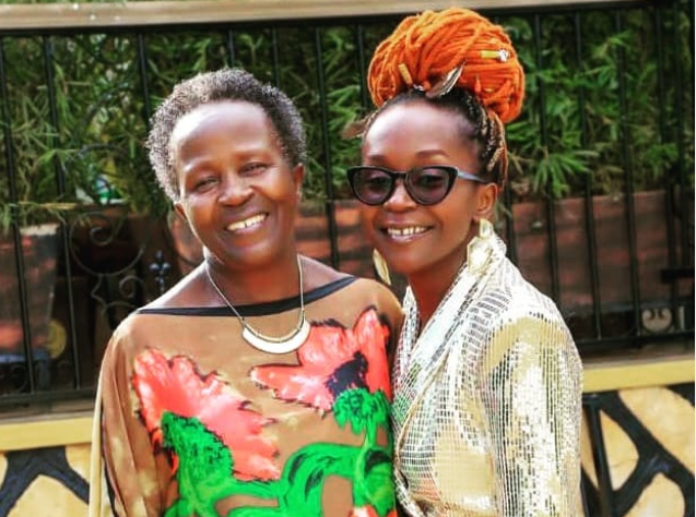 Anne Kansiime in mourning