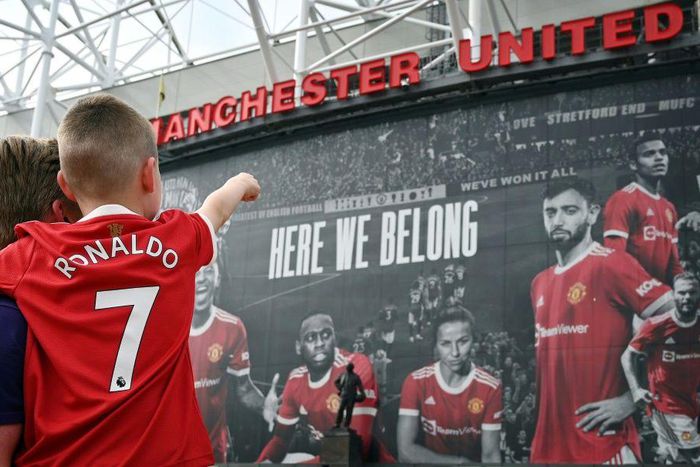 Fans have already flocked to Old Trafford to buy Manchester United shirts bearing Cristiano Ronaldo's name