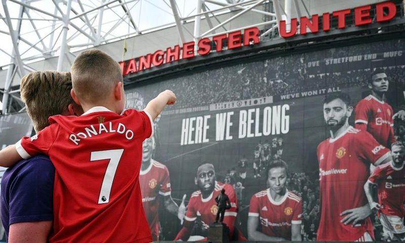 Fans have already flocked to Old Trafford to buy Manchester United shirts bearing Cristiano Ronaldo's name