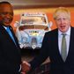 President Uhuru Kenyatta and UK Prime Minister Boris Johnson