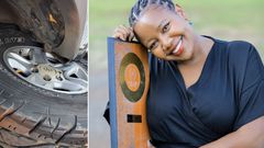 Lynn Ngugi survives nasty road accident