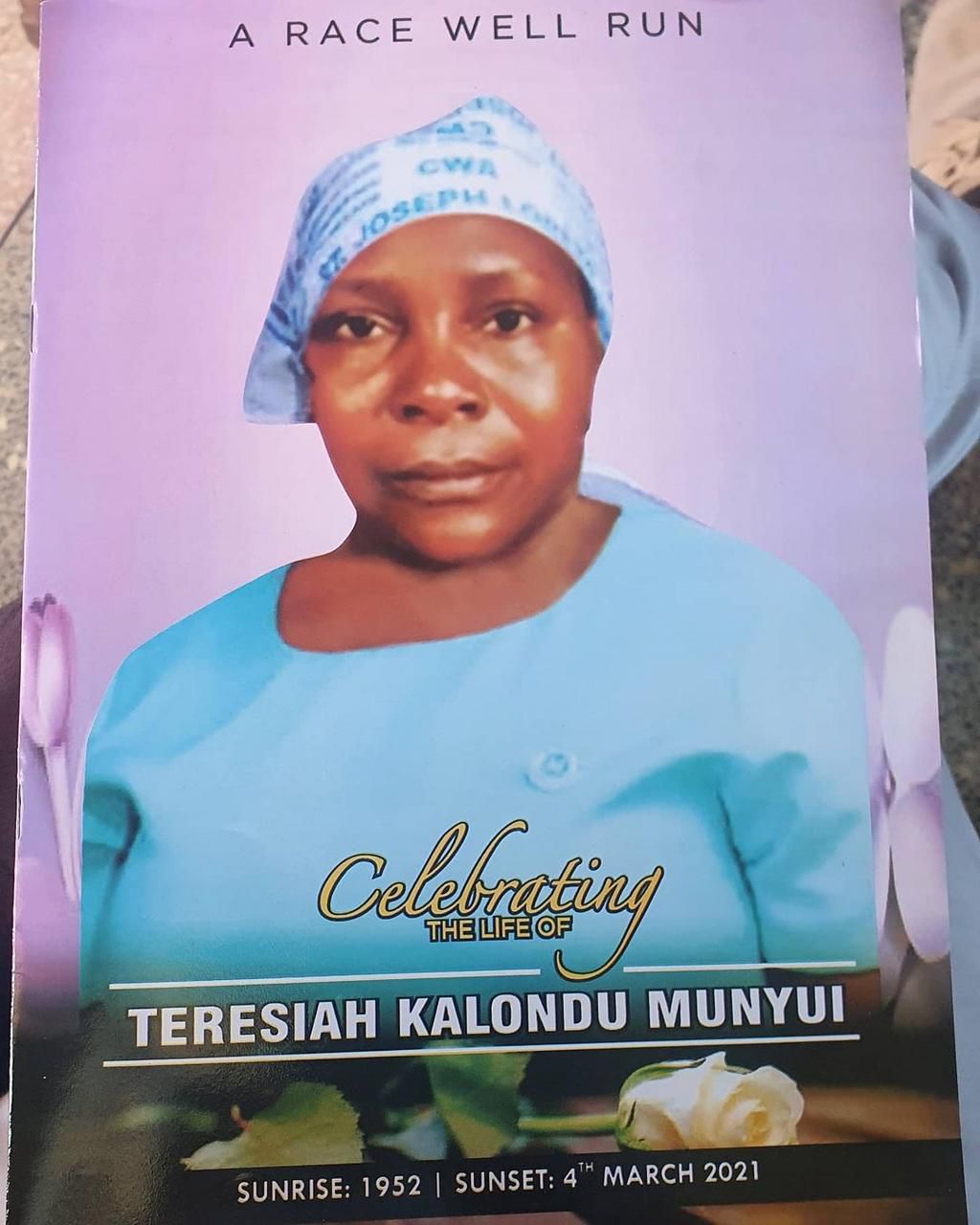 Radio Jambo’s Jacob Ghost Mulee in Mourning