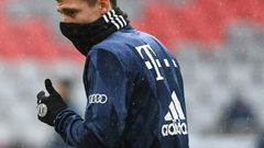 Benjamin Pavard returned to training with Bayern Munich on Wednesday after a fortnight in quarantine since testing positive for Covid-19