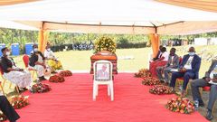Aspiring Senator Allan Chesang loses his Father (Photos)