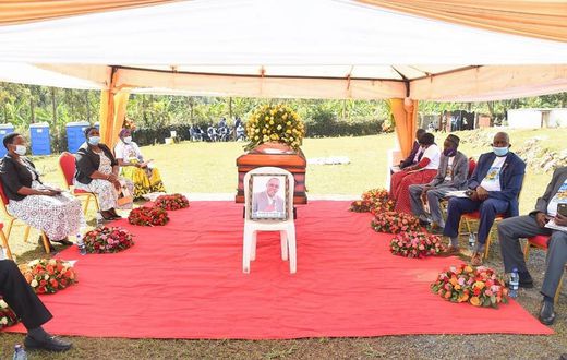 Aspiring Senator Allan Chesang loses his Father (Photos)