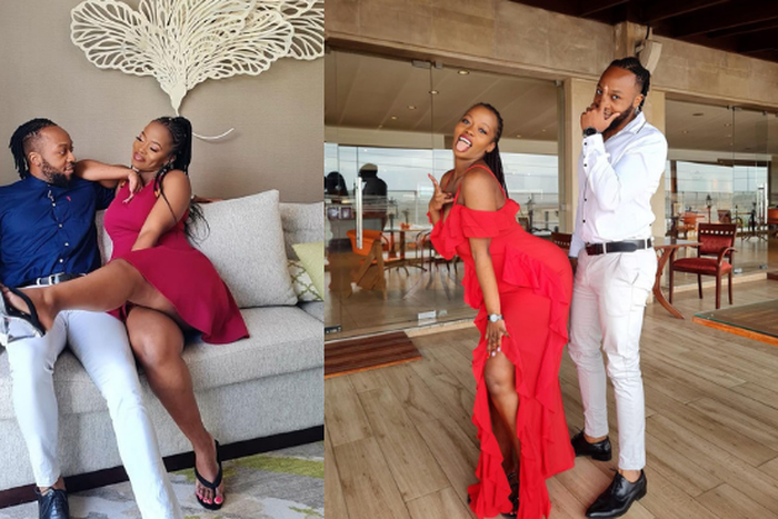 Frankie Just GymIt Proposes to Baby Mama Corazon Kwamboka in Zanzibar (Photo)