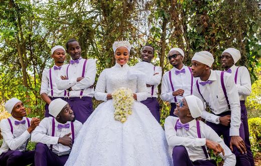 Modest fashion Akorino model Peris Wanjiku alias Pesh weds Dan Magenda