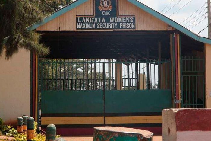 Main entrance to the Langata Women's Maximum Prison in Nairobi.