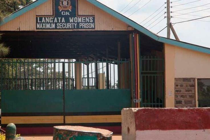 Main entrance to the Langata Women's Maximum Prison in Nairobi.