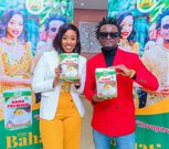 Bahati and his wife Diana Marua