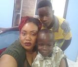 Sonko's wife Primrose Mbuvi and their adopted sons Gift and Satrine Osinya