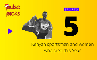 Agnes Tirop was among 5 sportsmen and women who passed away in 2021