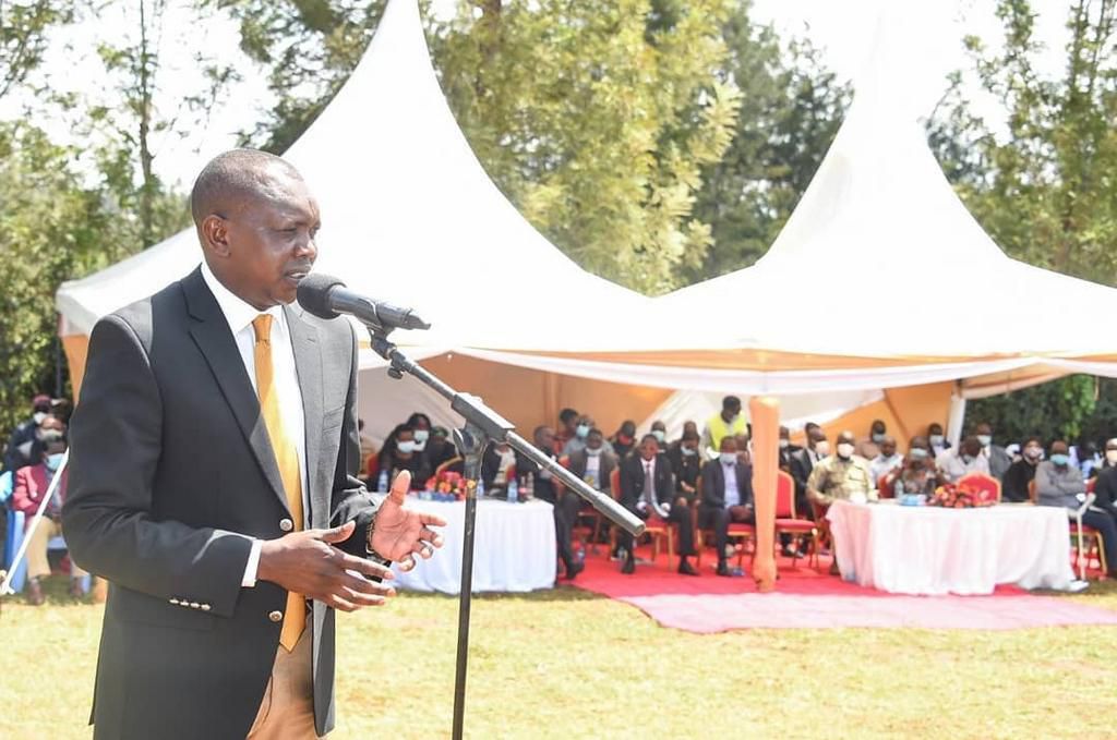 MP Sudi.  Photos for the Burial ceremony of Allan Chesang's father