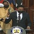 Abdulkadir Haji sworn in as Garissa Senator