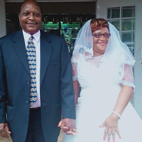 Former Tahidi High Actor OJ’s Mother gets married at 60 (photos)