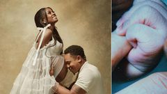 Vanessa Mdee and Rotimi announce the birth of their first child, baby Seven Adeoluwa Akinosho