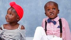 Karuana Gakara, aged three, and Dylan Gakara, five, who are suspected to have been killed by their father, Dr James Gakara