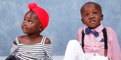 Karuana Gakara, aged three, and Dylan Gakara, five, who are suspected to have been killed by their father, Dr James Gakara