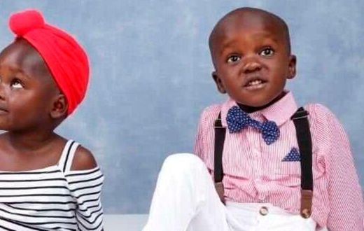 Karuana Gakara, aged three, and Dylan Gakara, five, who are suspected to have been killed by their father, Dr James Gakara