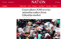 NTV headline on Gikomba evictions sparks outrage as Kenyans term it as misleading