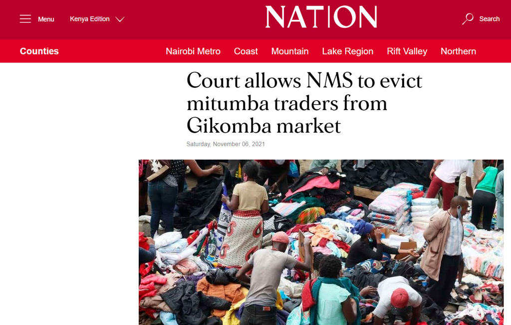 NTV headline on Gikomba evictions sparks outrage as Kenyans term it as misleading