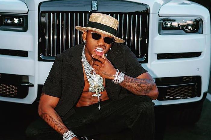 Singer Diamond Platnumz with Wiz Khalifa in the US