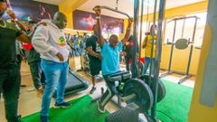 Ugali Man officially unveils his Modern Gym in Rongai (Photos)