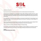 The statement from Sol Generation