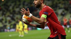 Manchester United midfielder Bruno Fernandes