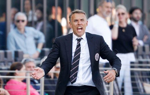 Phil Neville believes David Beckham's son Romeo has the attributes to forge a career in professional football