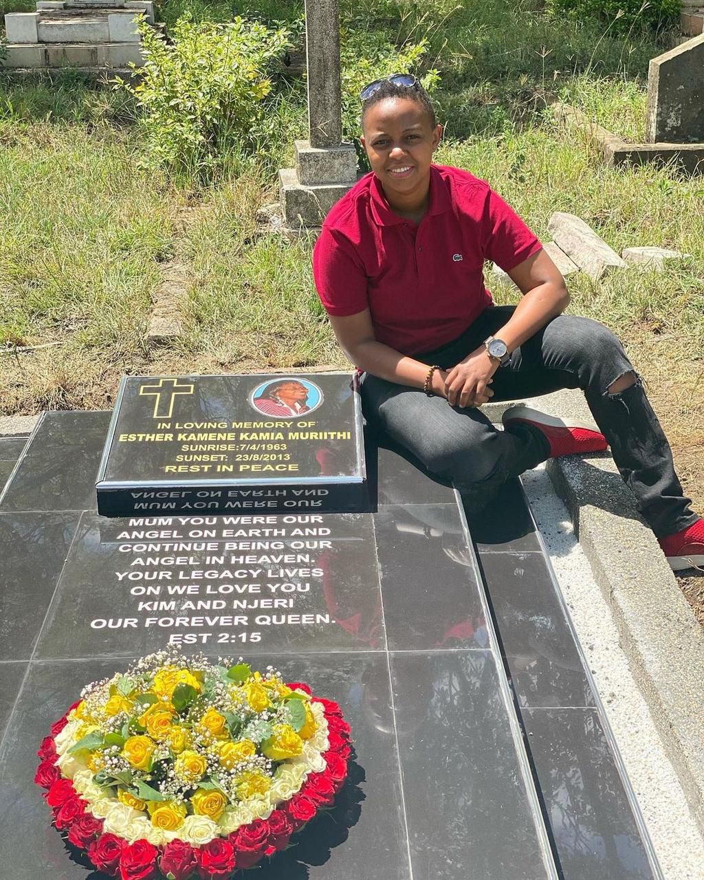 Ex-BBC Journalist Makena Njeri pays heartfelt tribute to late mother on her 58th birthday (Photos)