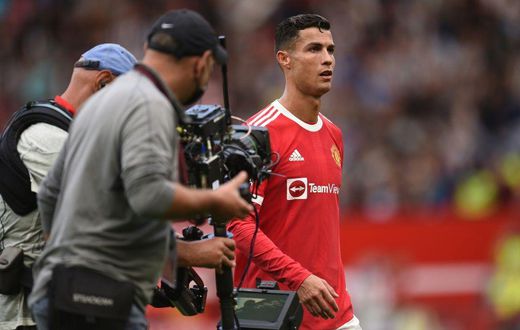 Manchester United striker Cristiano Ronaldo