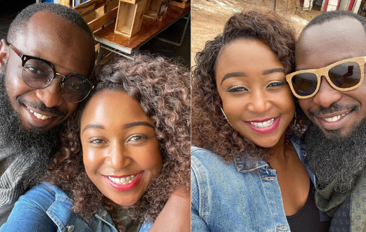 Betty Kyallo with Nick Ndeda. Betty Kyallo’s heartfelt message to Bae Nick Ndeda as he turns a year Older (Photos)