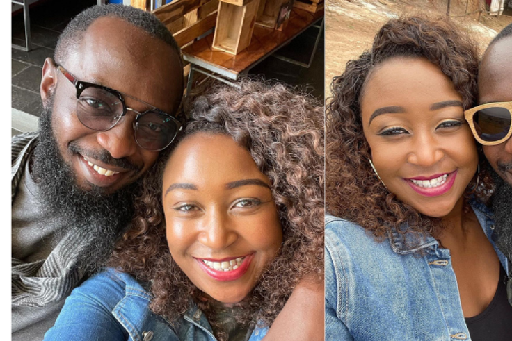 Betty Kyallo with Nick Ndeda. Betty Kyallo’s heartfelt message to Bae Nick Ndeda as he turns a year Older (Photos)