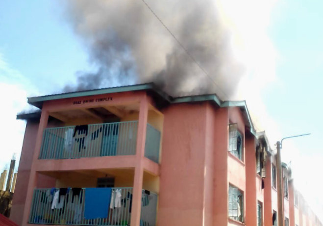 Fire incident reported at Maranda High School