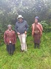 President Uhuru Kenyatta shares a moment with residents in Gatundu North